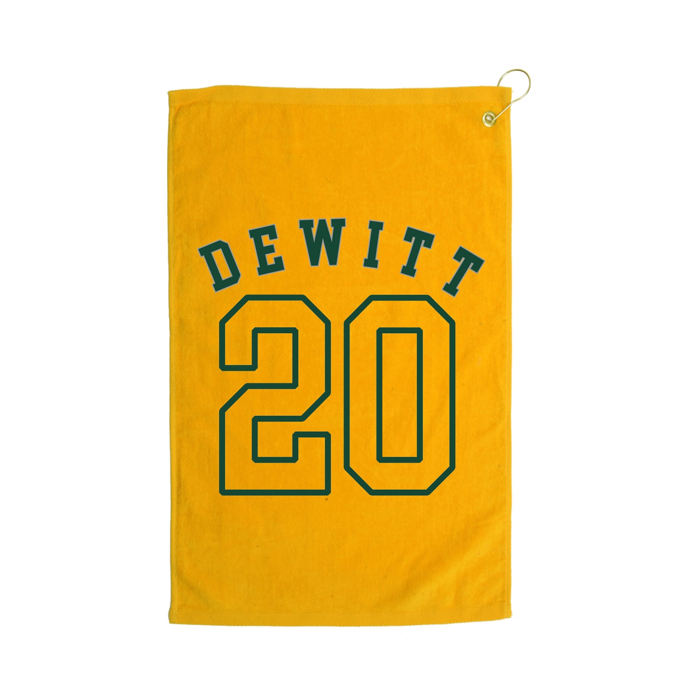 Golf Towel — Shirsey Arch in Gold