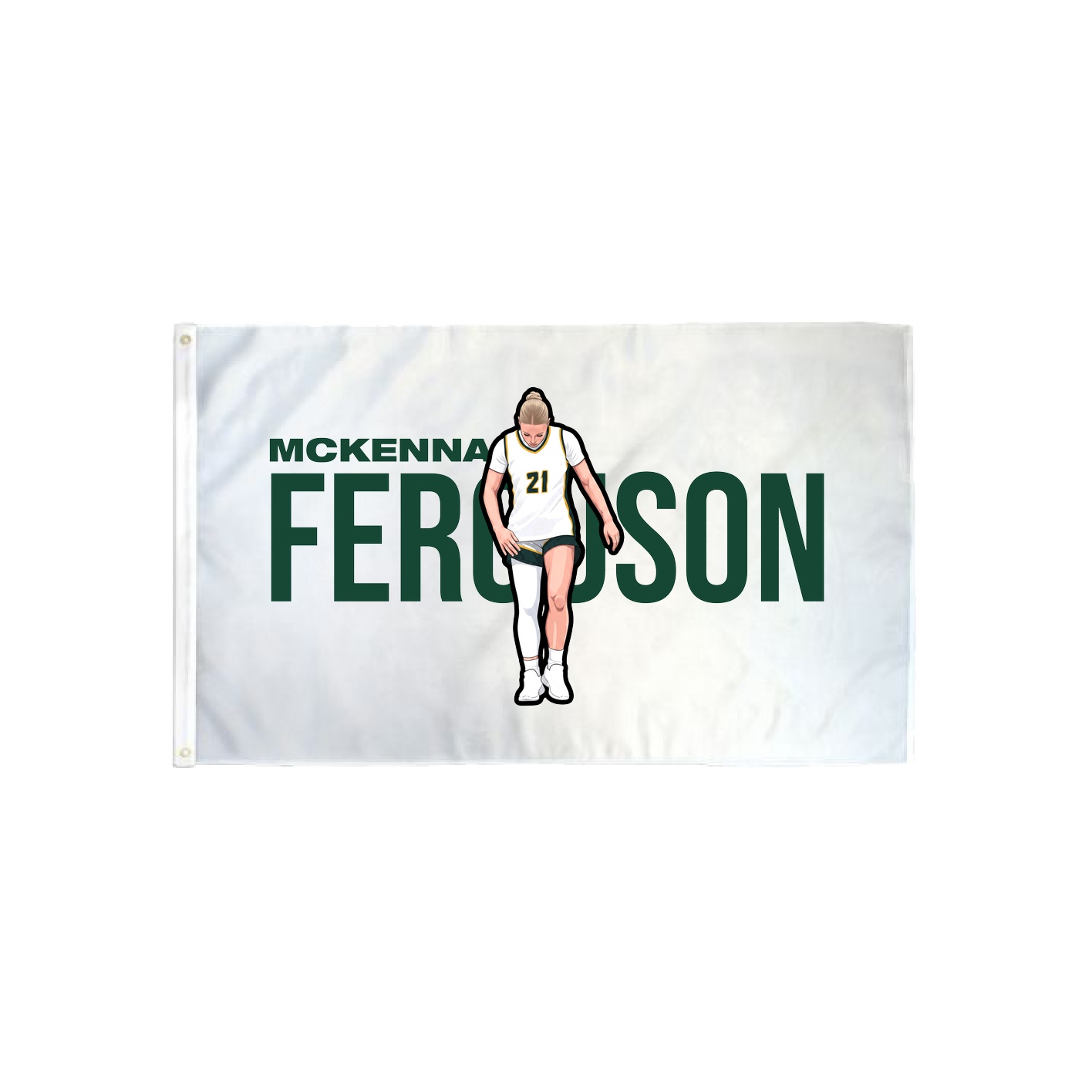 3x5 Flag — Player Name in Classic