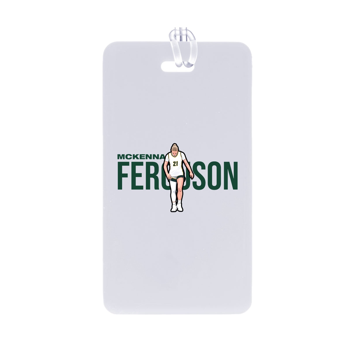 Bag Tag — Player Name in Classic
