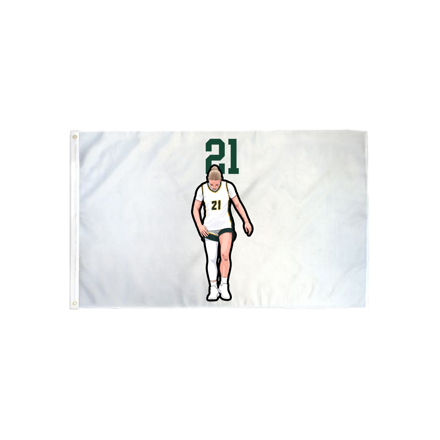 3x5 Flag — Number Top in Classic