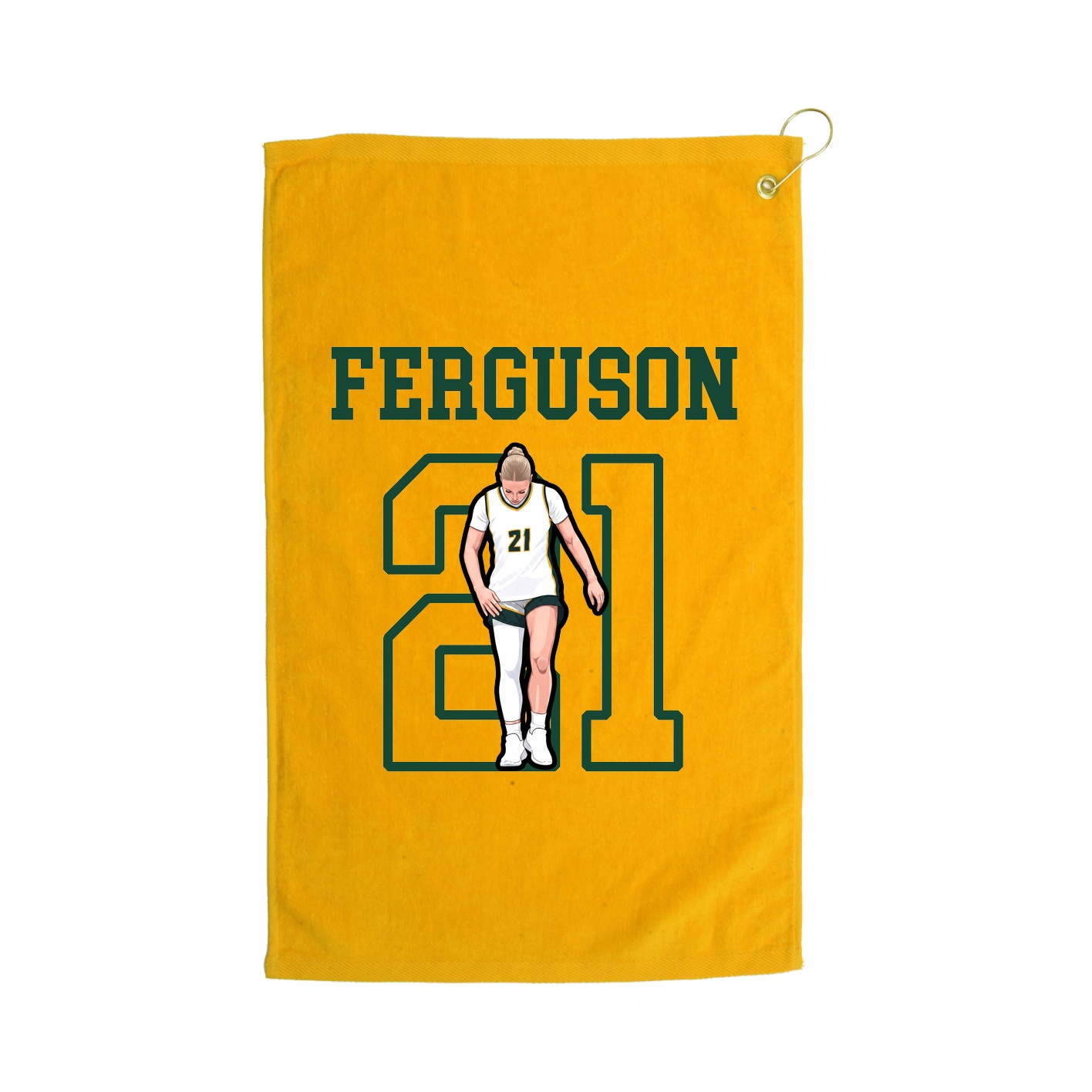 Golf Towel — Shirsey in Gold