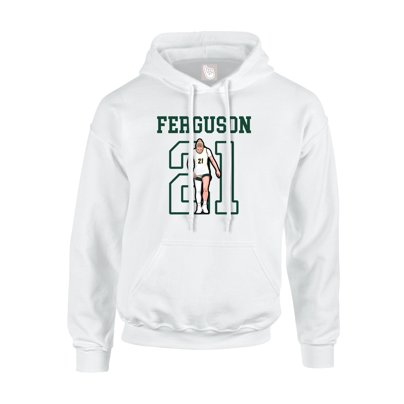 Youth Hoodie — Shirsey in White