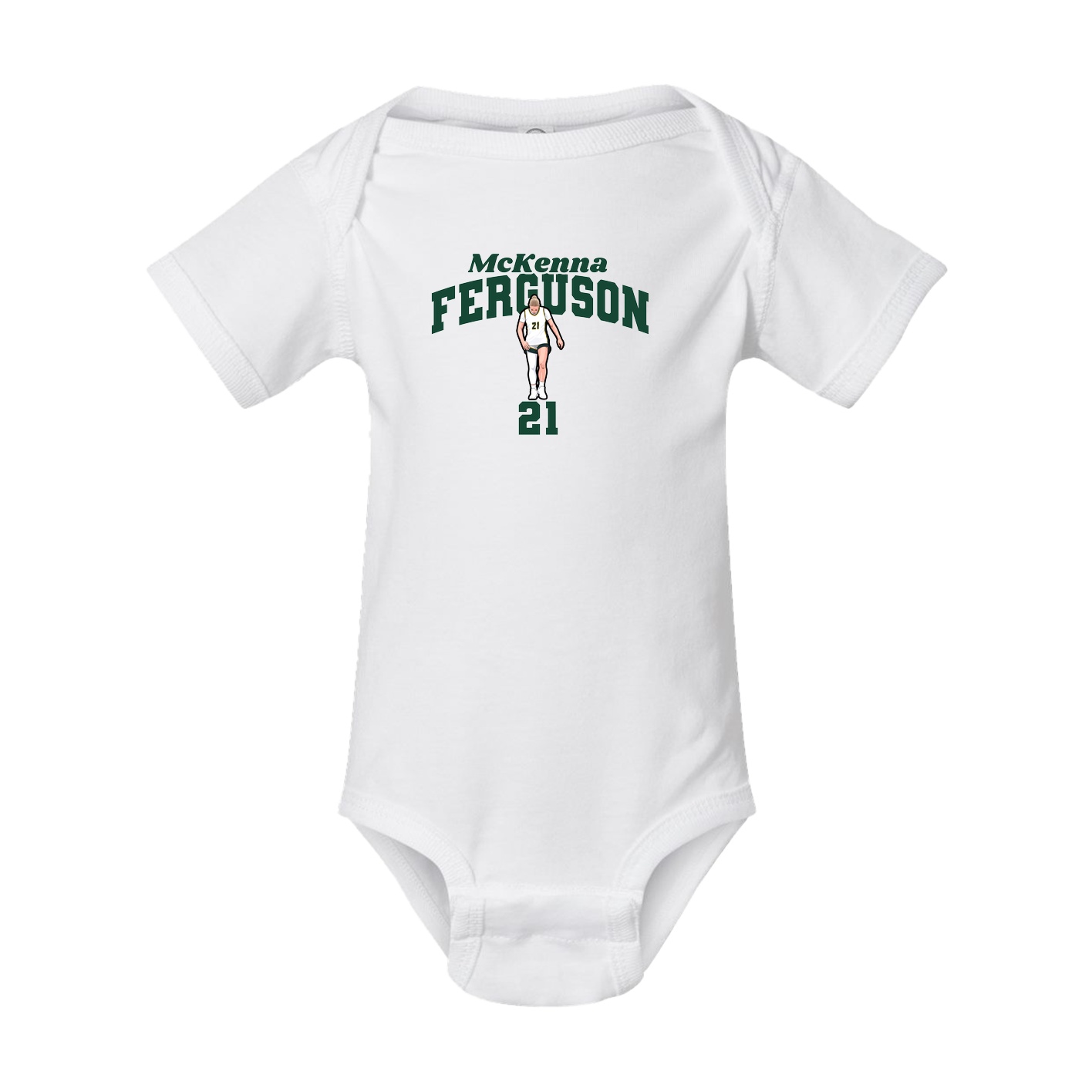 Baby Onesie — Signature Arch in White