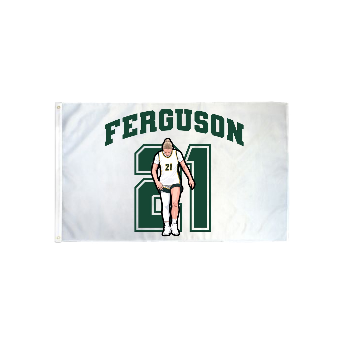 3x5 Flag — Number in Classic