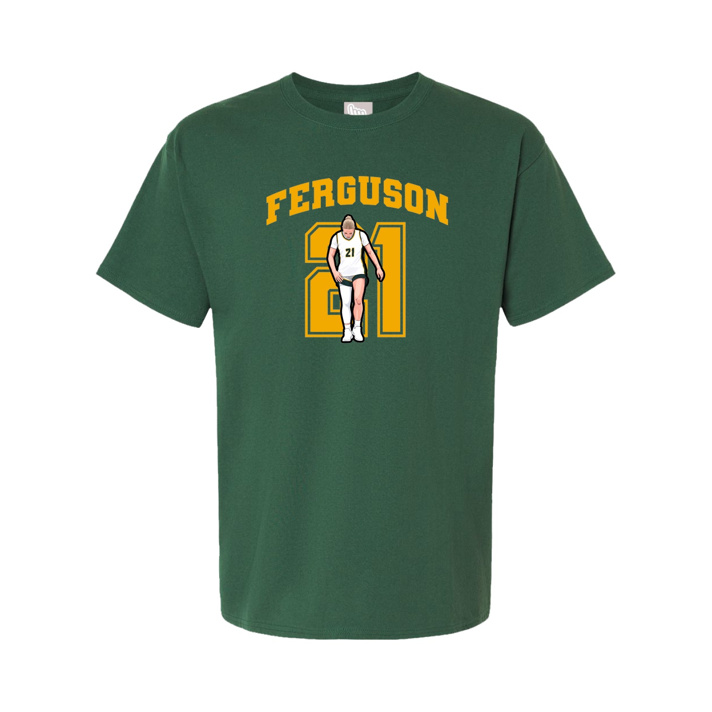 Tee — Number in Green