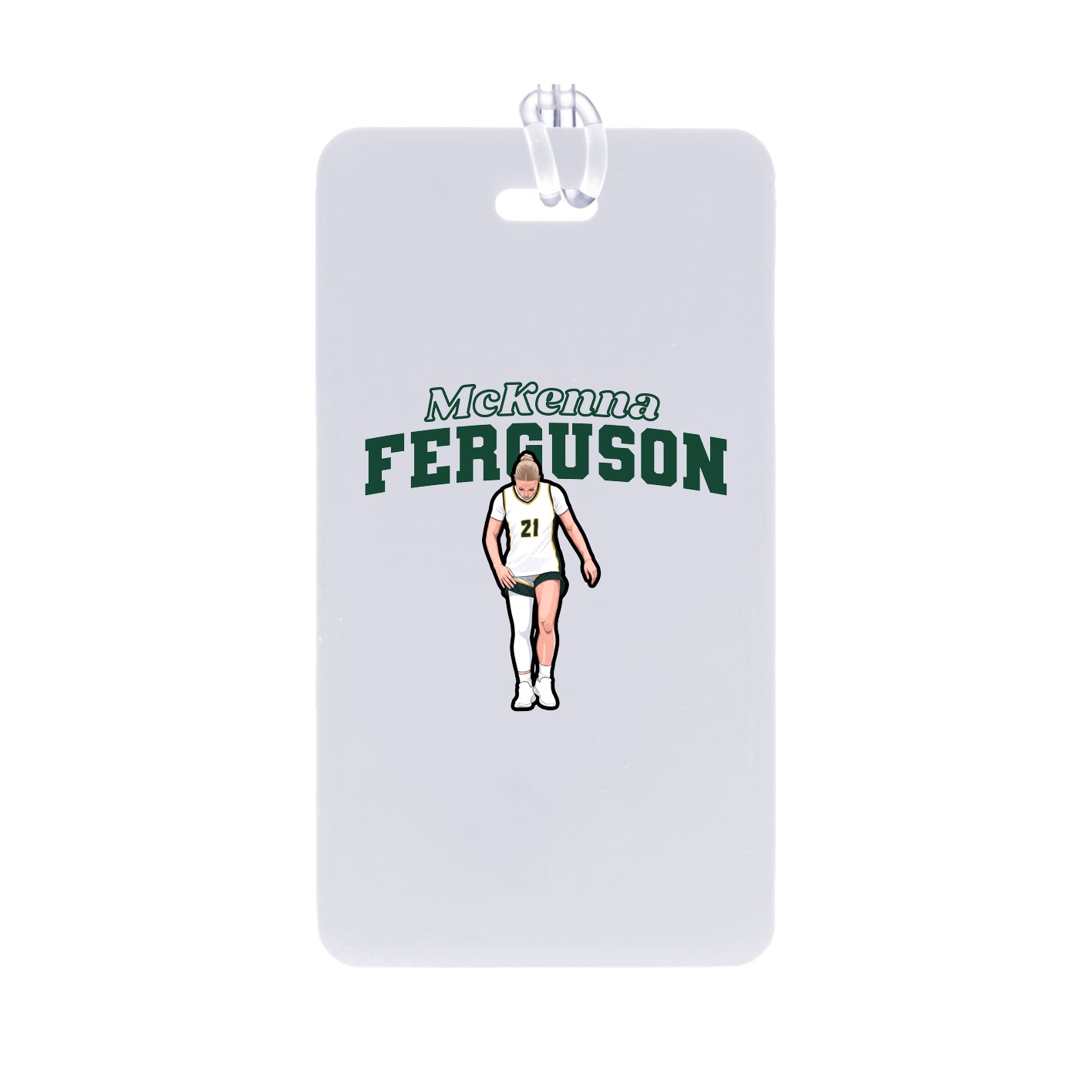 Bag Tag — Name Arch in Classic