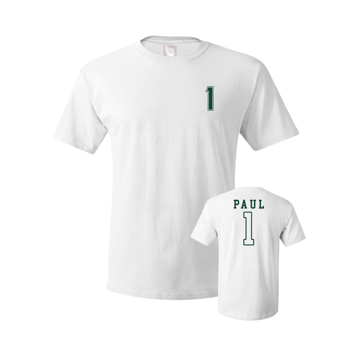 Tee — Chest Back in White
