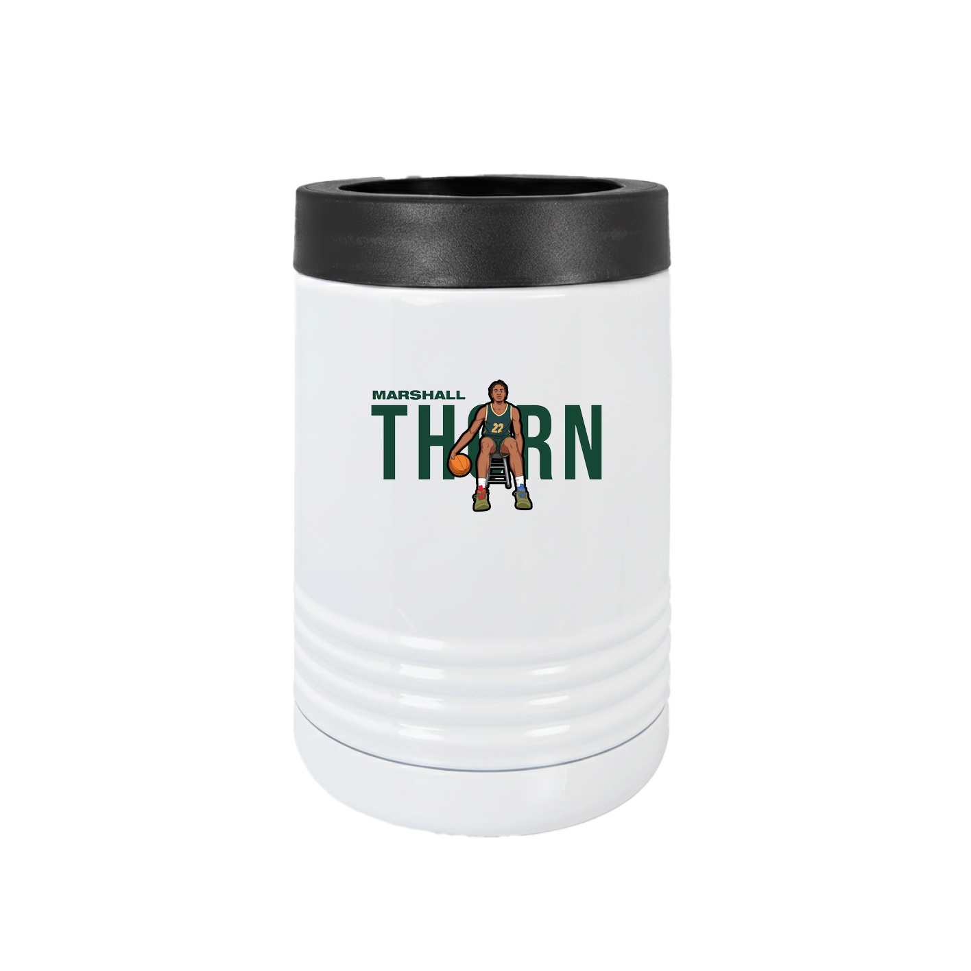 Beverage Holder — Player Name in White