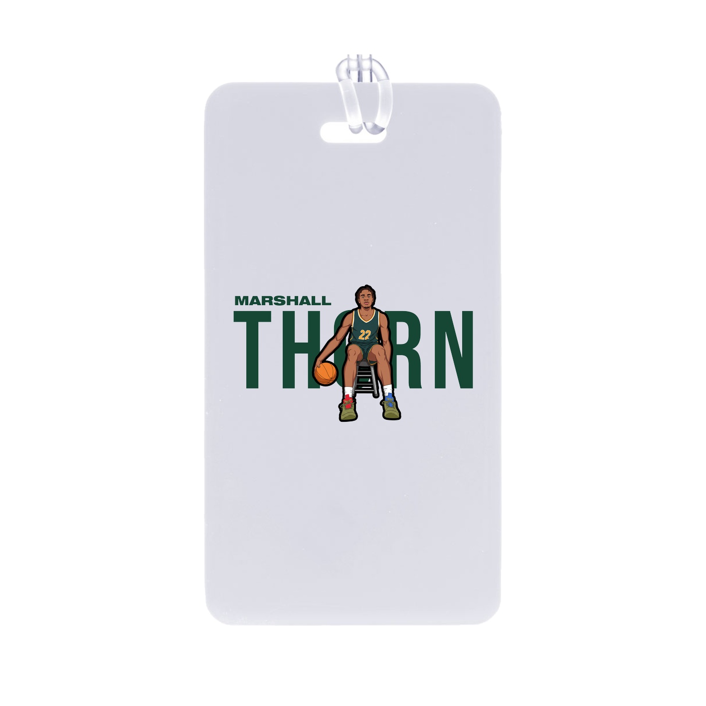 Bag Tag — Player Name in Classic