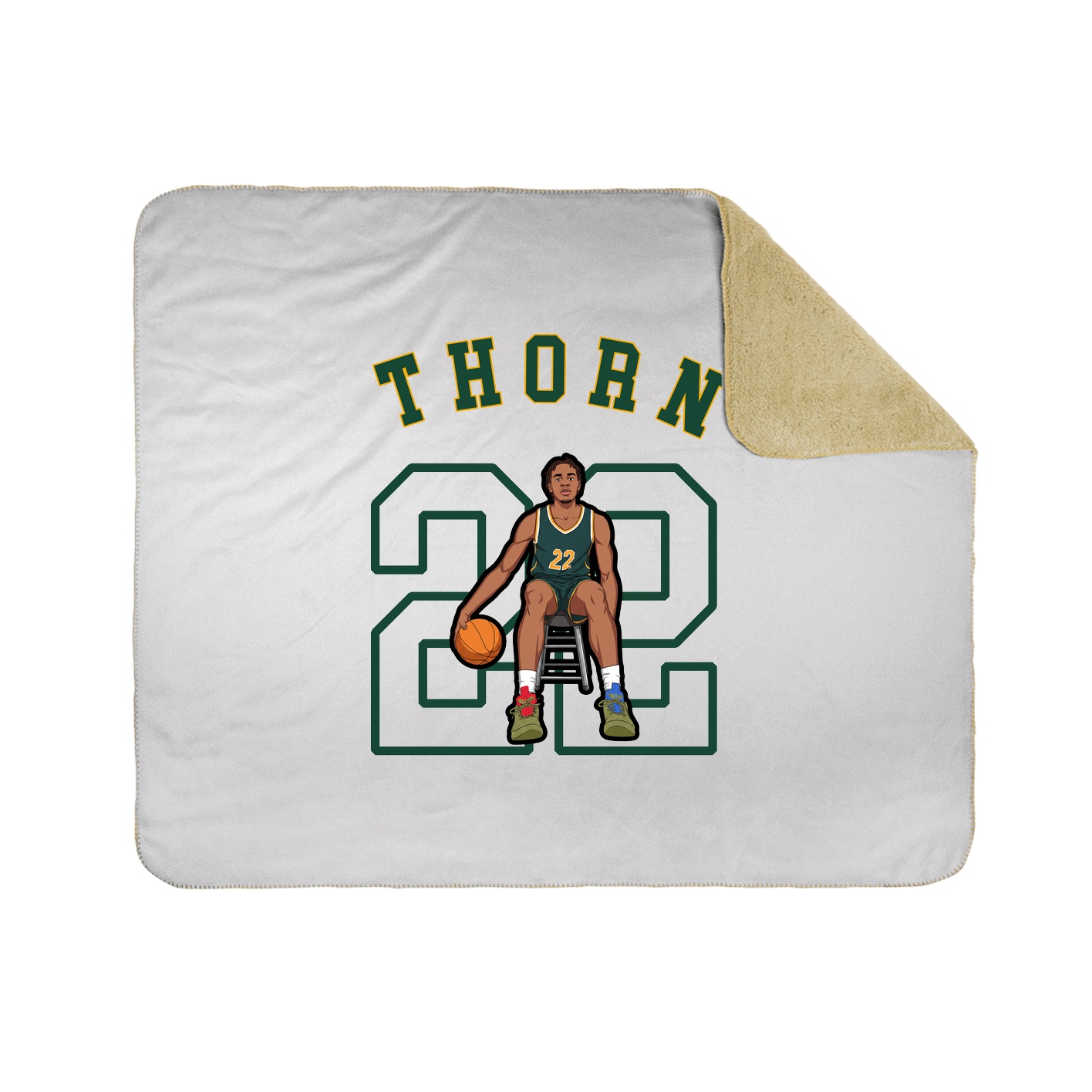 Throw Blanket — Shirsey Arch in White