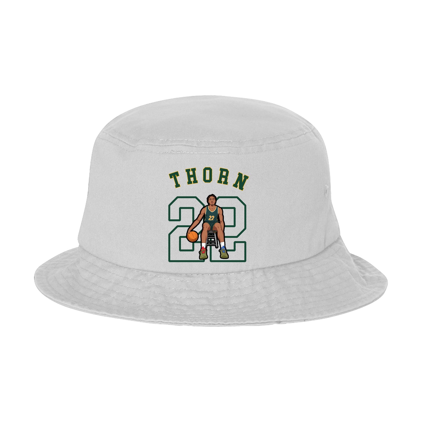 Bucket Cap — Shirsey Arch in White