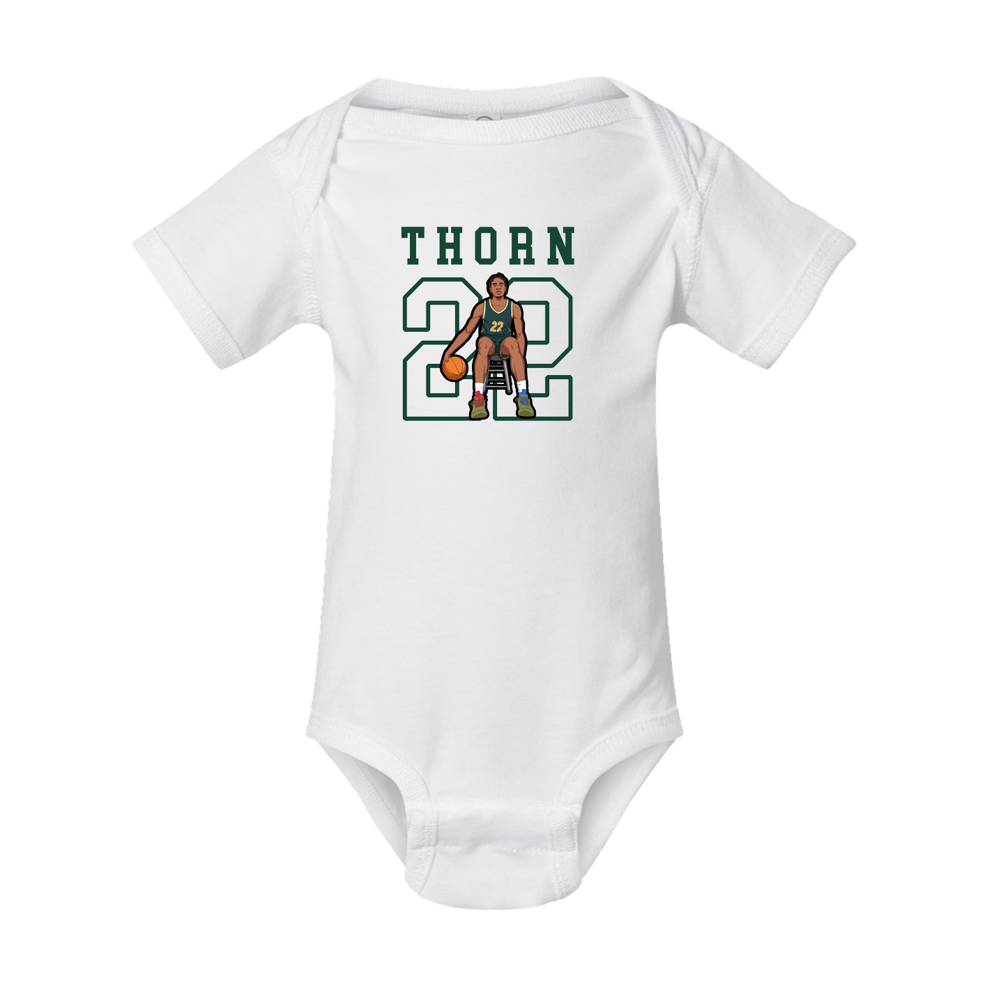 Baby Onesie — Shirsey in White