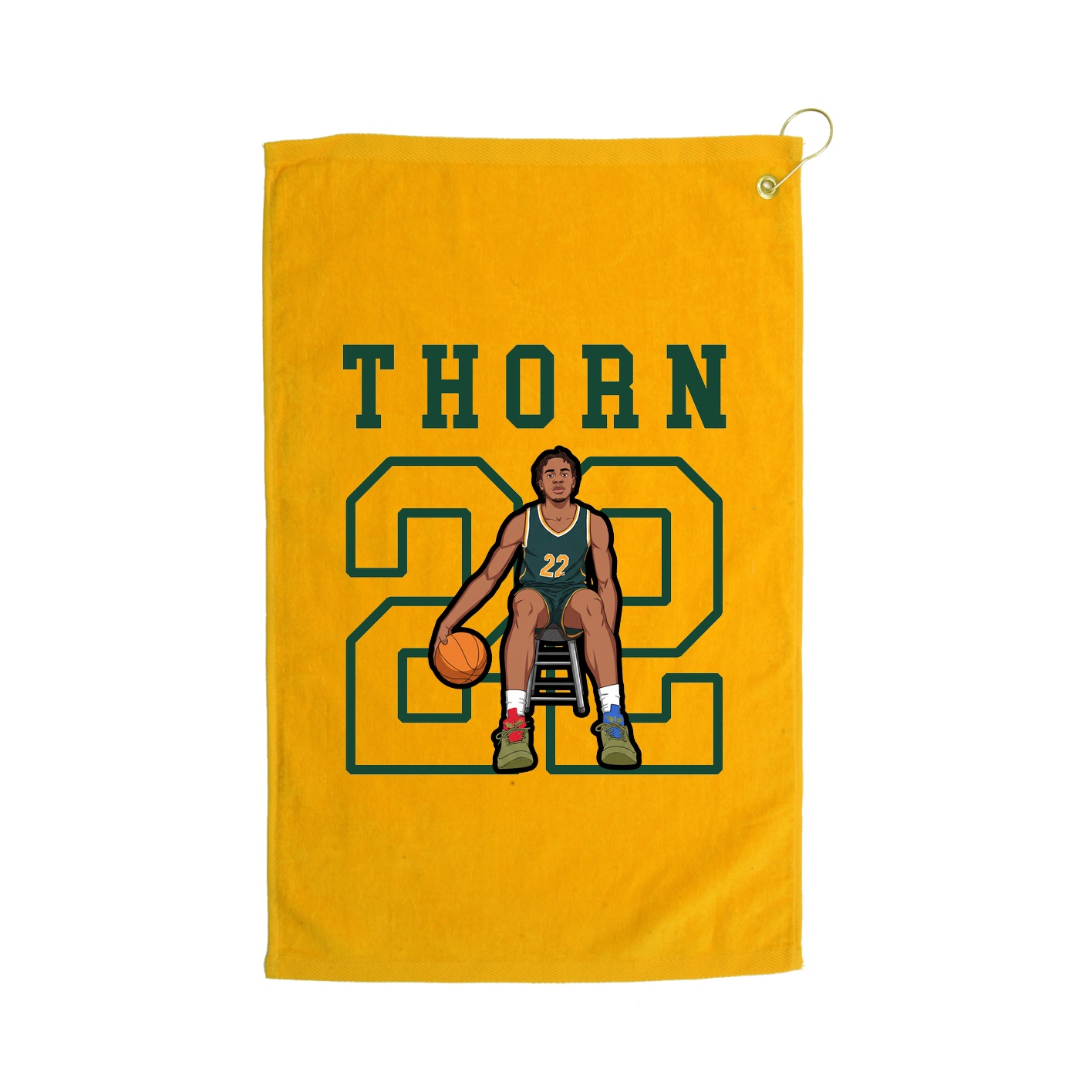 Golf Towel — Shirsey in Gold