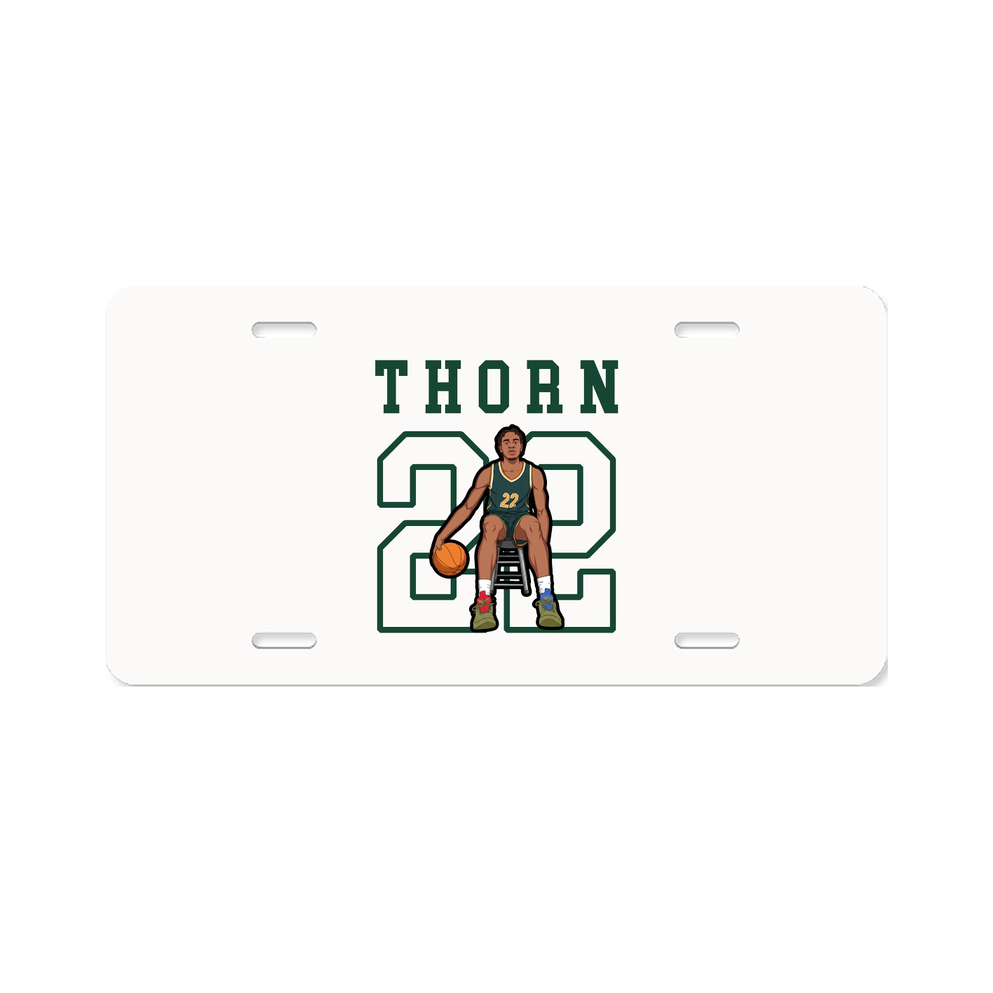 License Plate — Shirsey in Classic