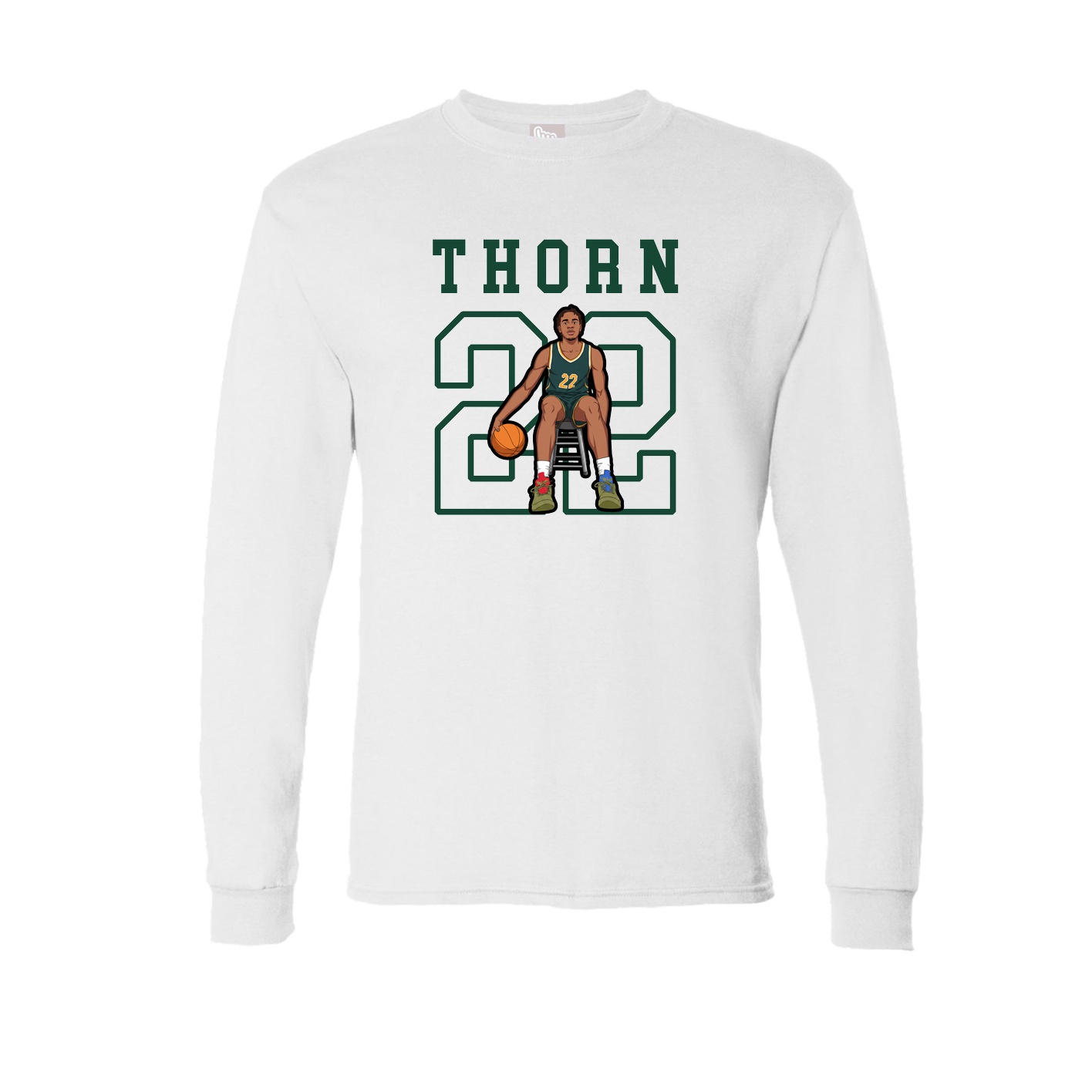 Long Sleeve Tee — Shirsey in White