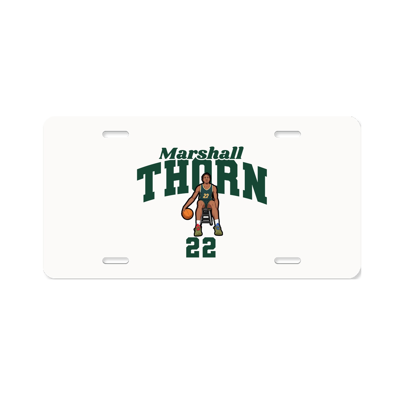 License Plate — Signature Arch in Classic