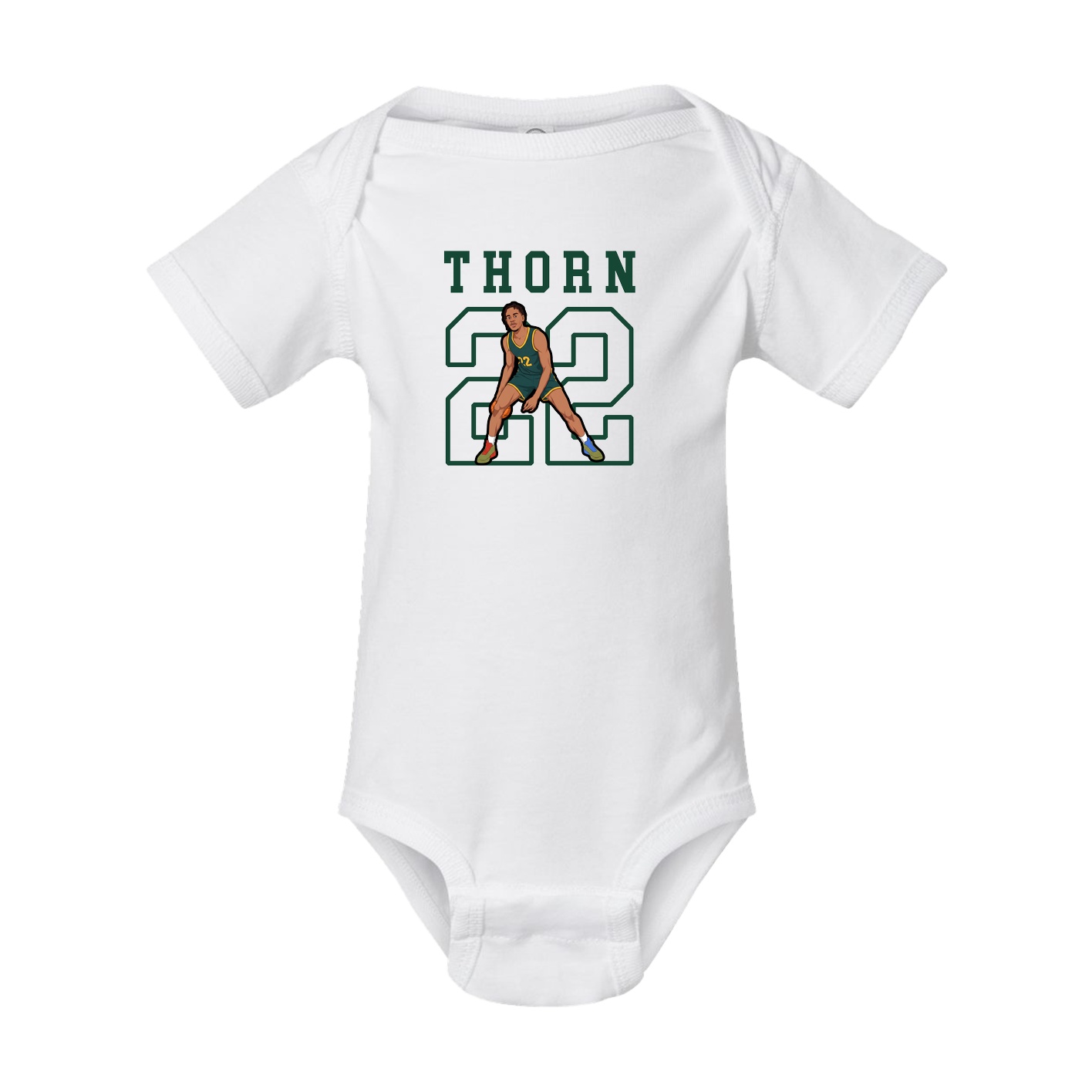 Baby Onesie — Shirsey in White