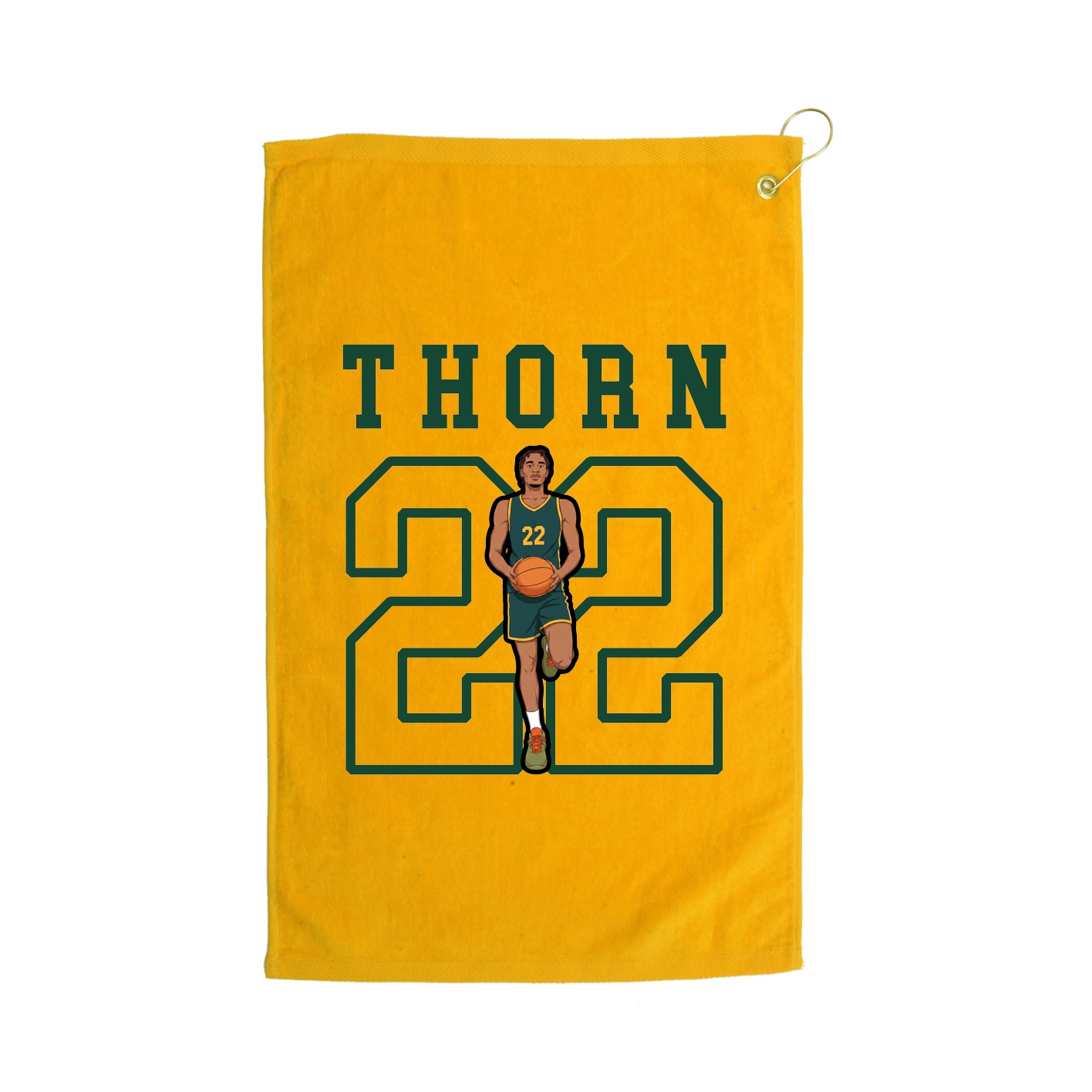 Golf Towel — Shirsey in Gold