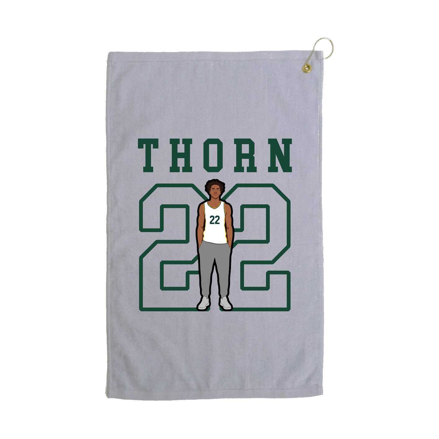 Golf Towel — Shirsey in Grey