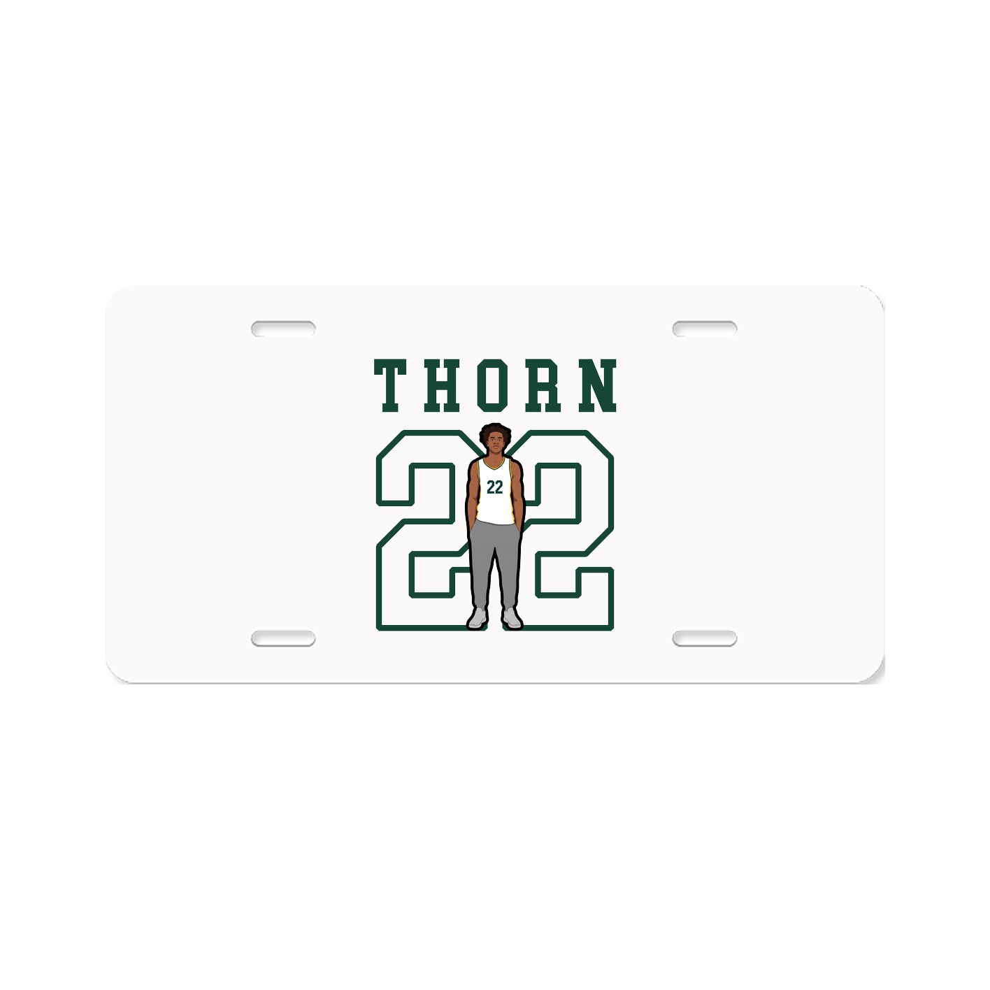 License Plate — Shirsey in Classic