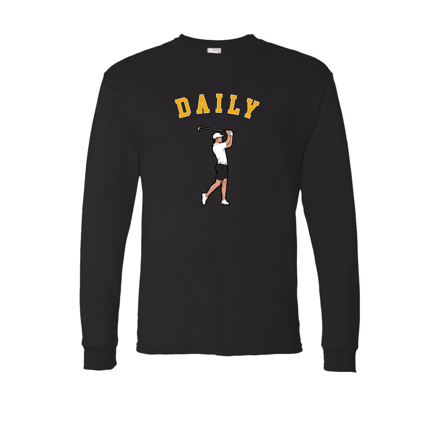 Long Sleeve Tee — Shirsey Arch in Black