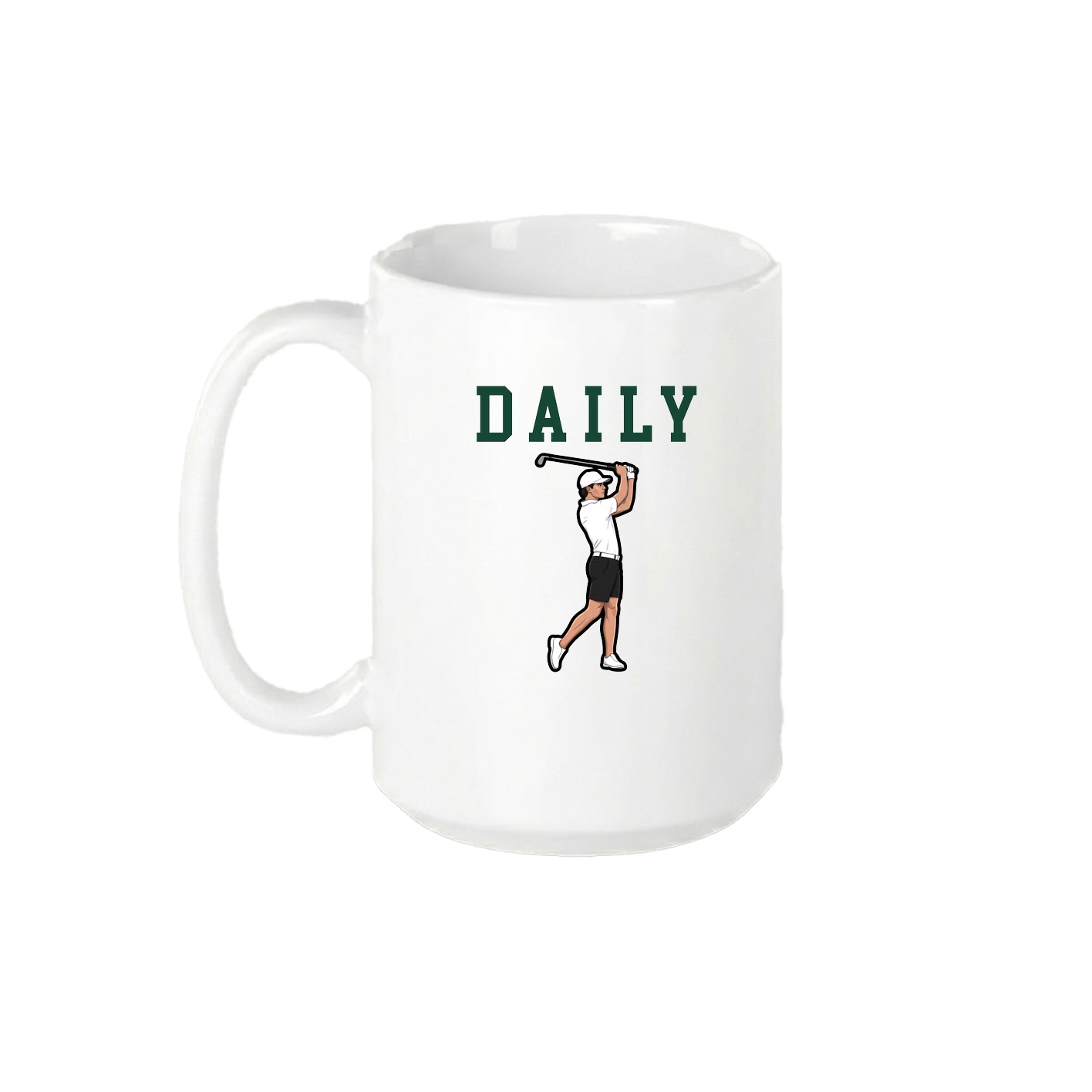 15oz Coffee Mug — Shirsey in White