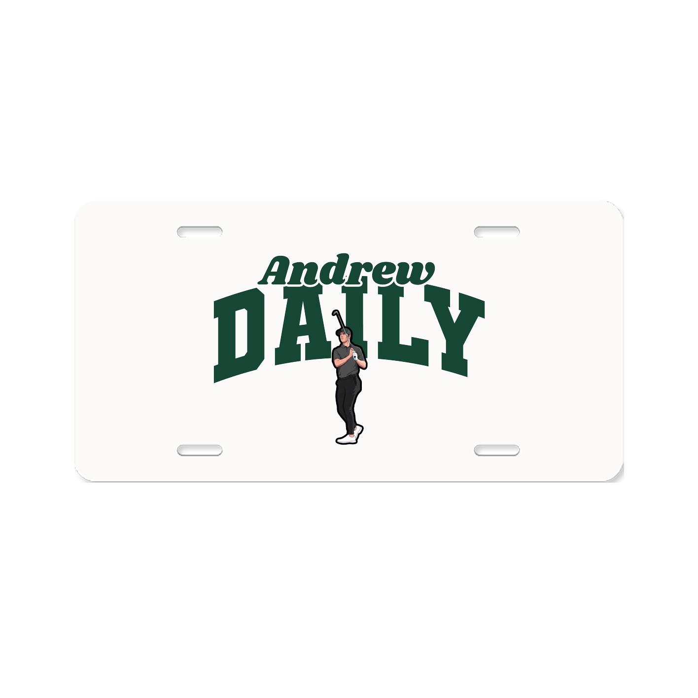 License Plate — Signature Arch in Classic