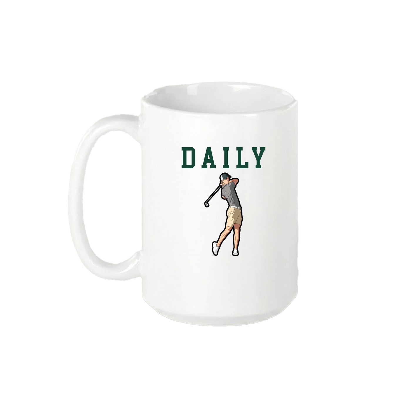 15oz Coffee Mug — Shirsey in White