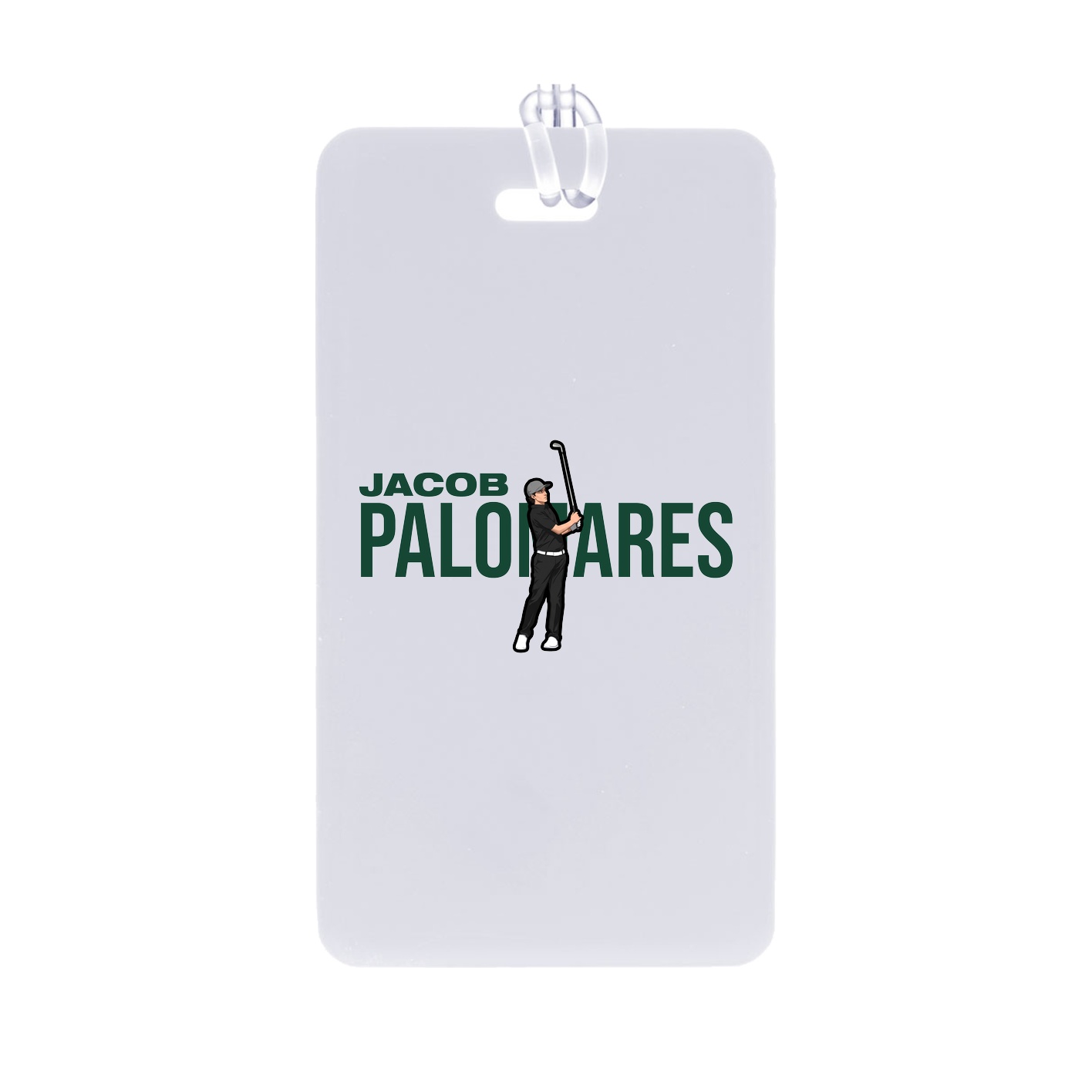 Bag Tag — Player Name in Classic