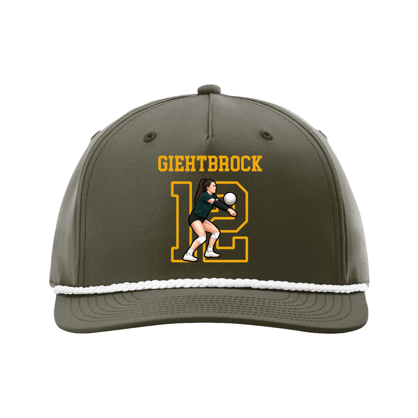 Five-Panel Classic Rope Cap — Shirsey in Green