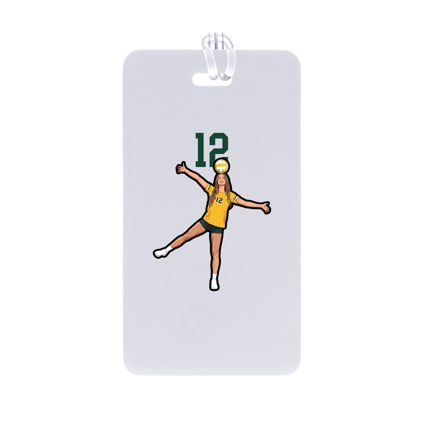 Bag Tag — Number Top in Classic