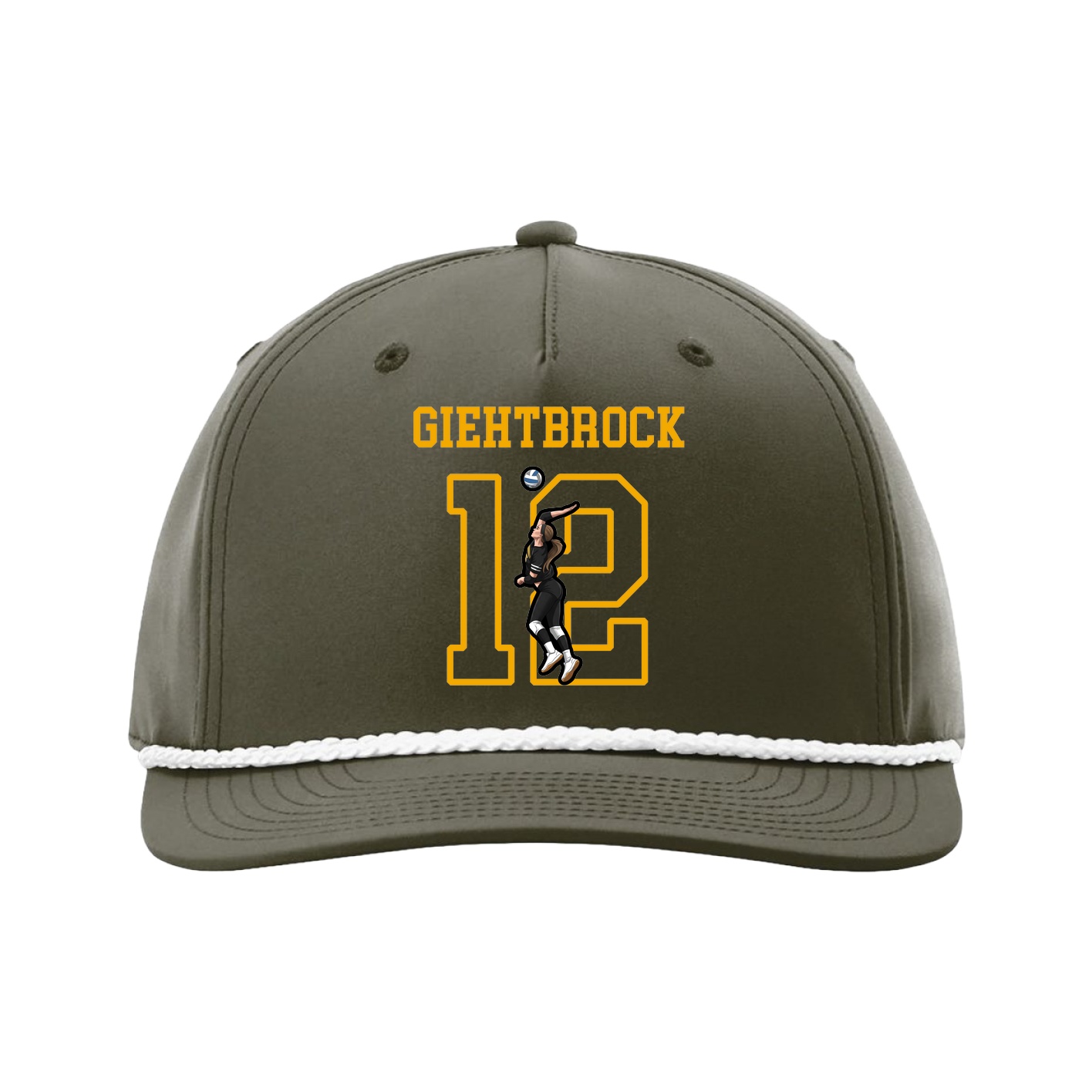 Five-Panel Classic Rope Cap — Shirsey in Green