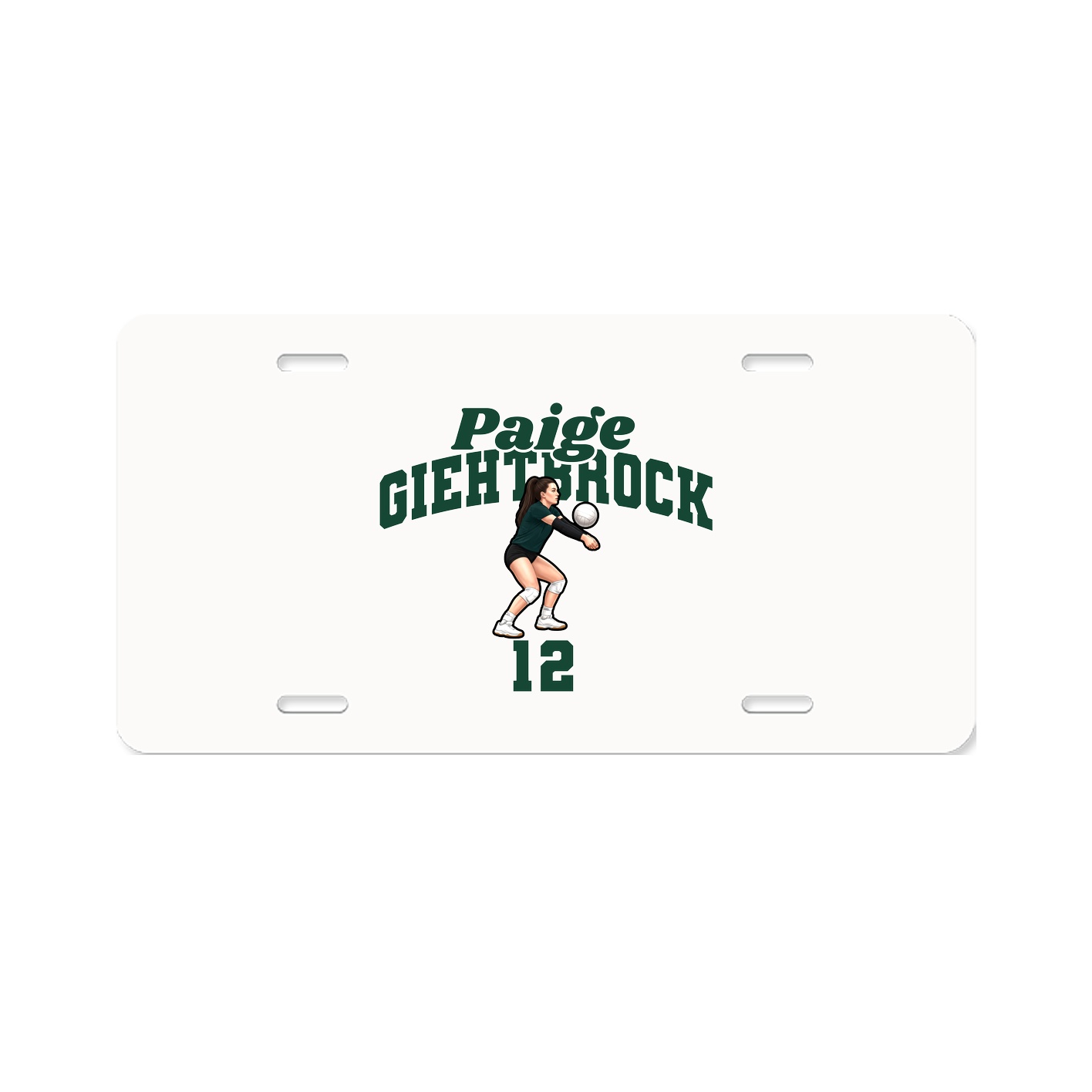 License Plate — Signature Arch in Classic