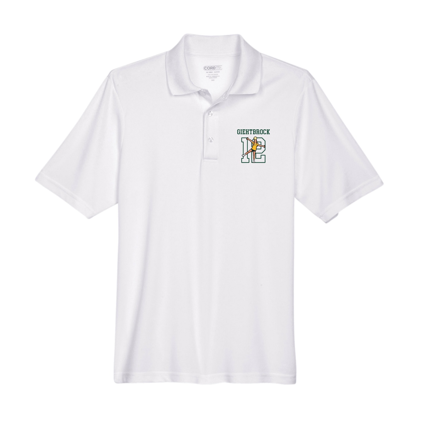 Performance Polo — Shirsey in White