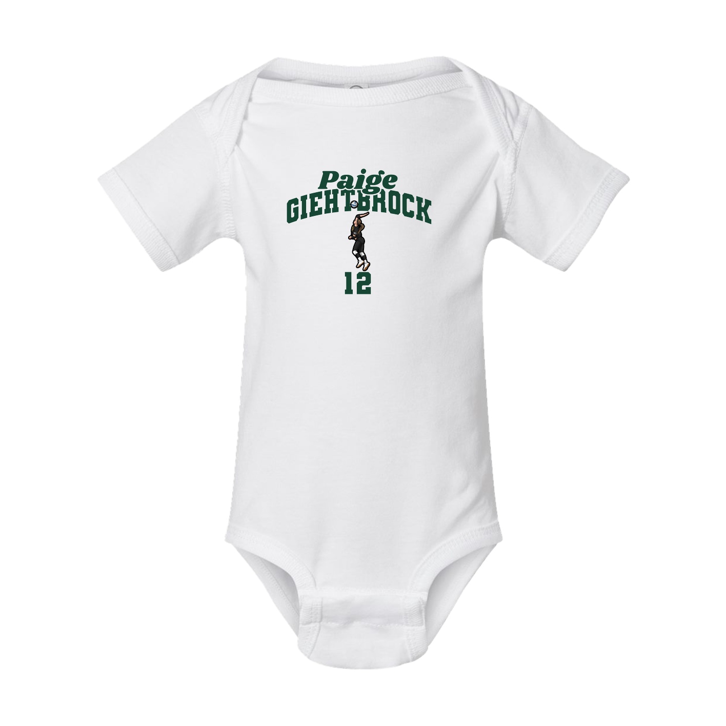 Baby Onesie — Signature Arch in White