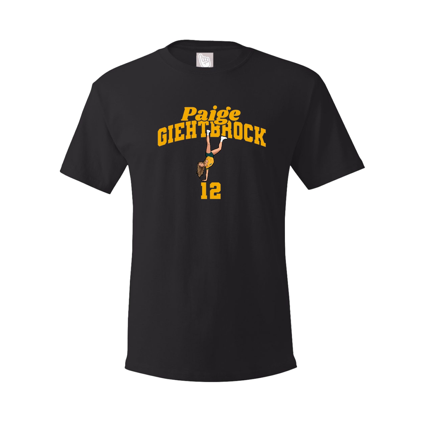 Youth Tee — Signature Arch in Black