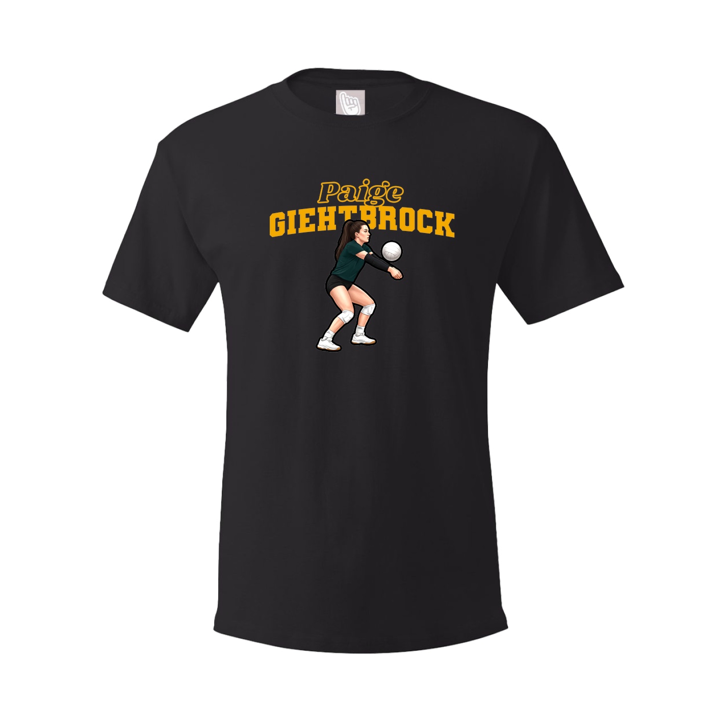 Tee — Name Arch in Black