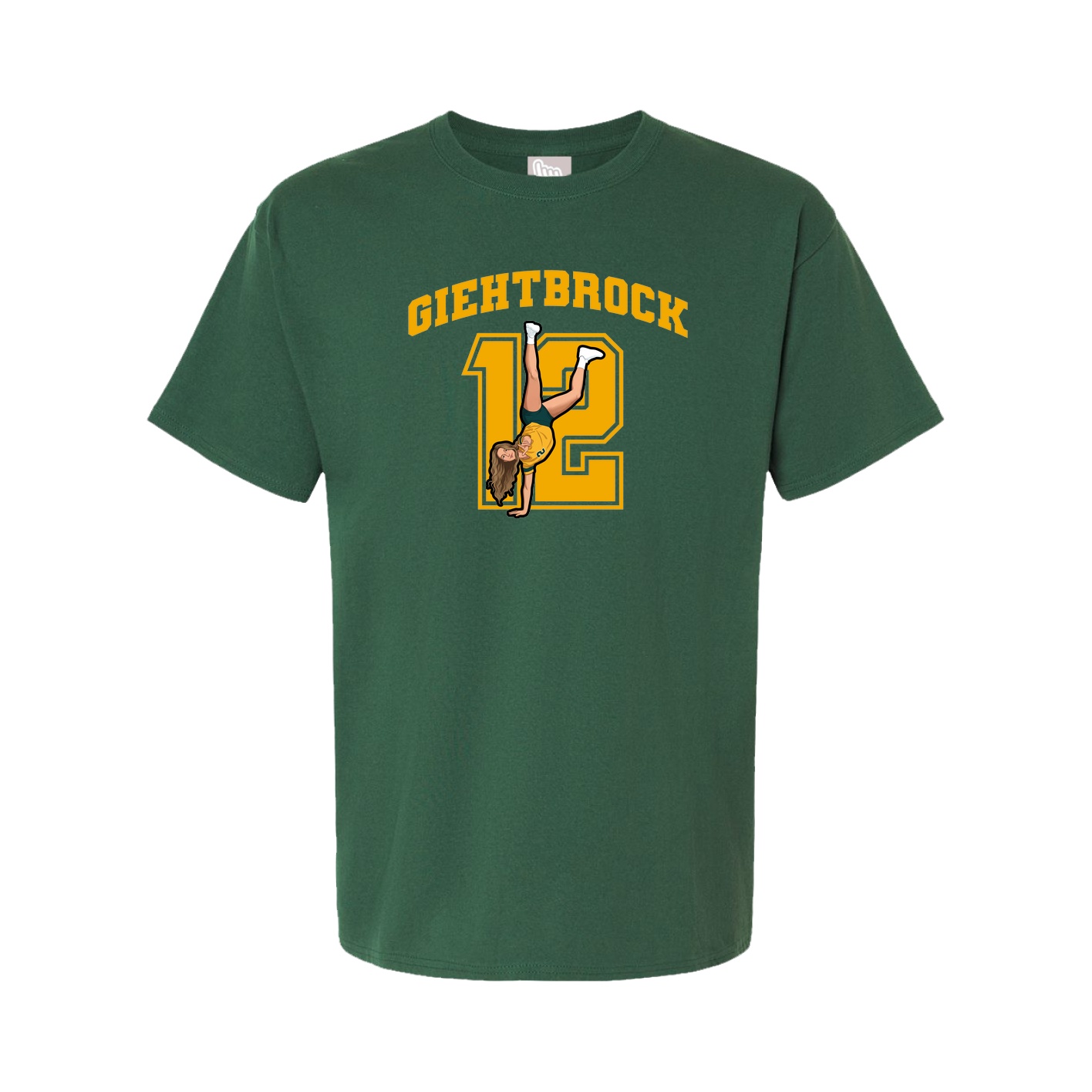 Tee — Number in Green