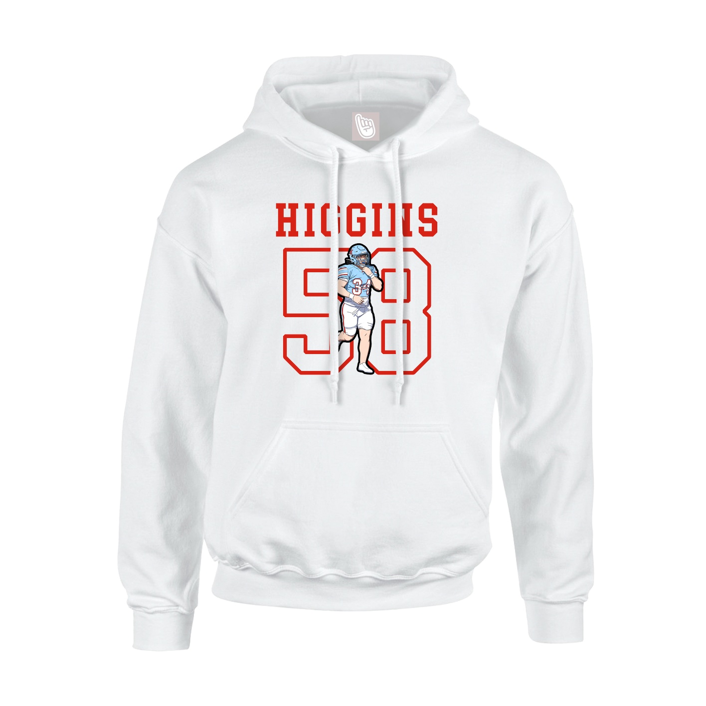 Youth Hoodie — Shirsey in White