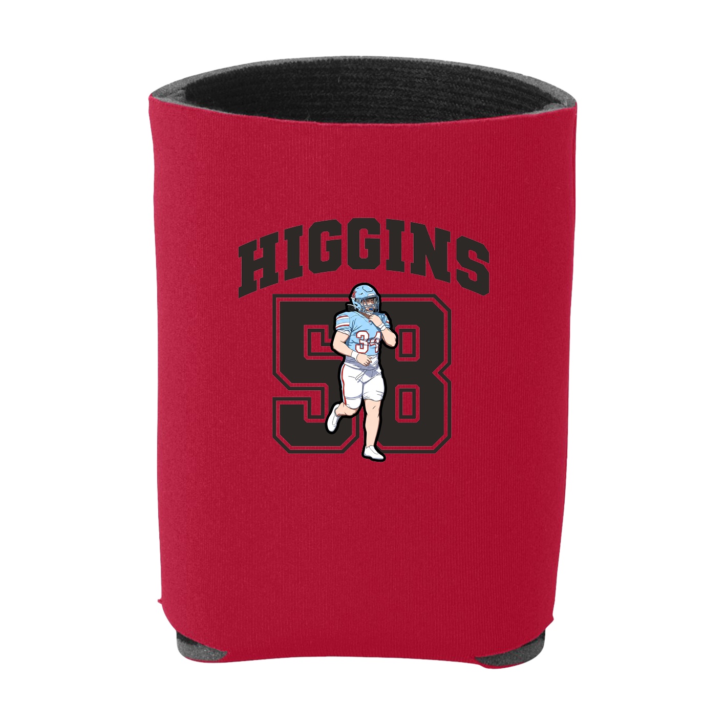 Can Holder — Number in Red