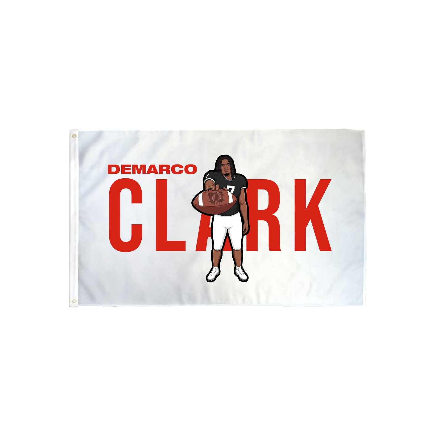 3x5 Flag — Player Name in Classic