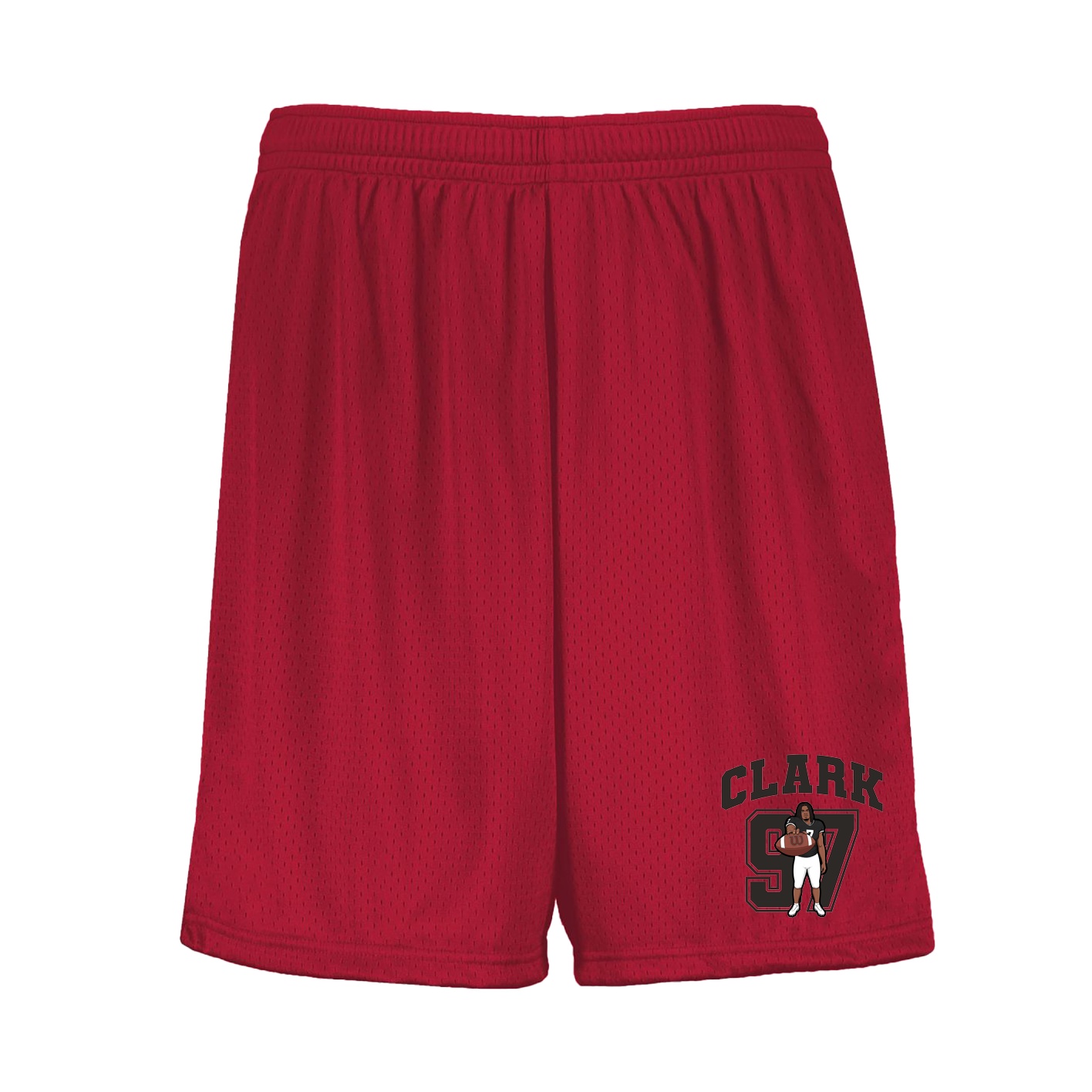 Shorts — Number in Red