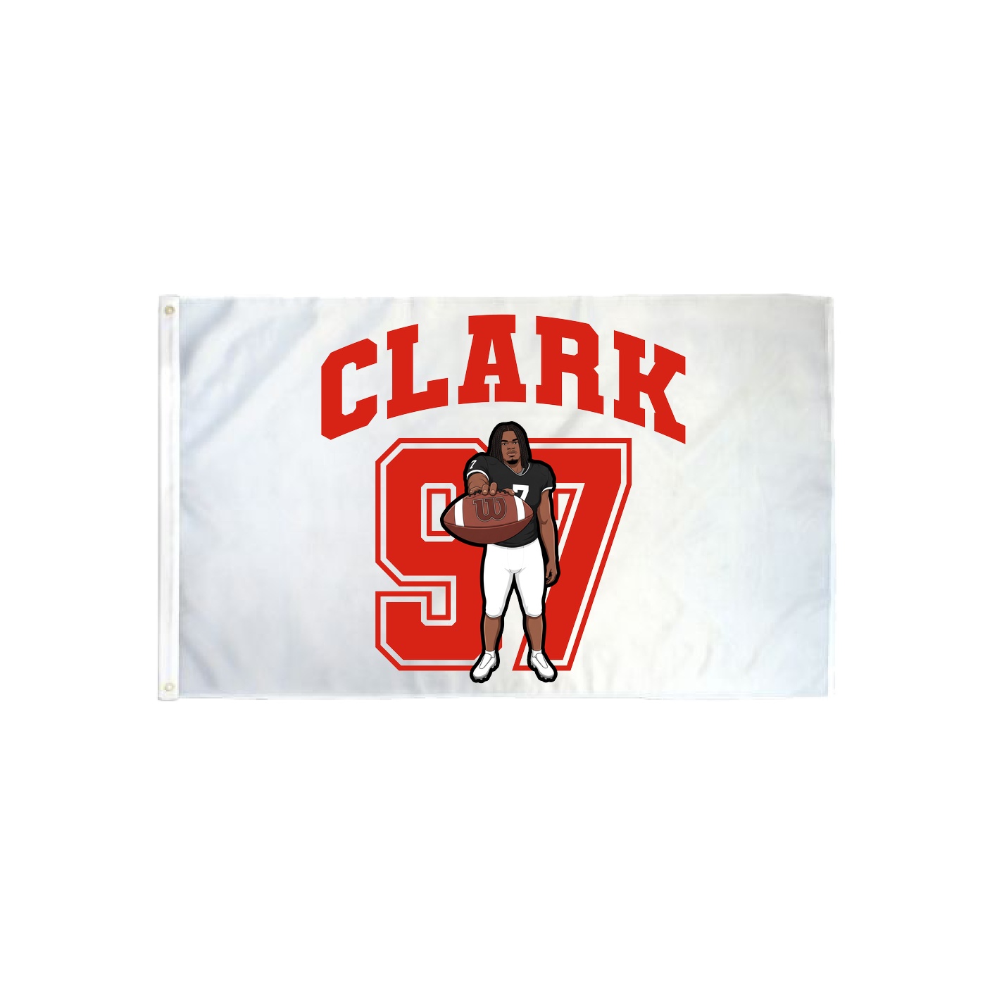 3x5 Flag — Number in Classic