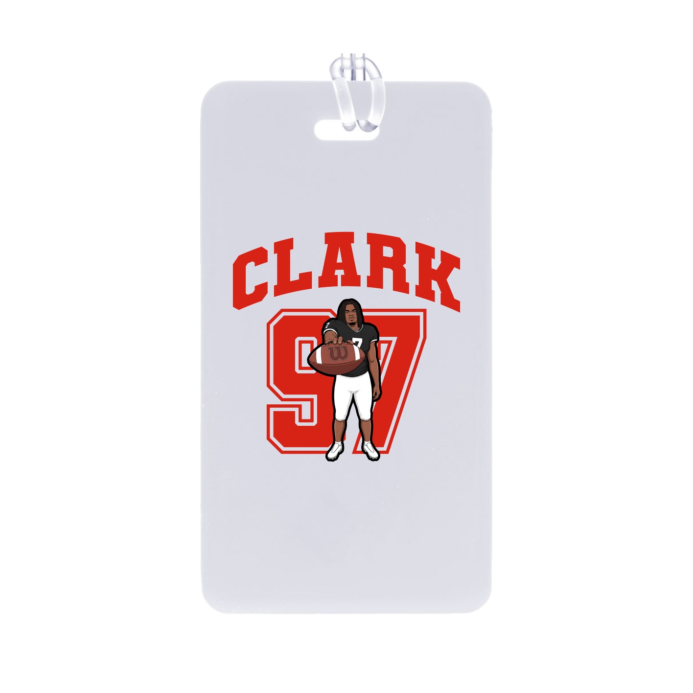 Bag Tag — Number in Classic