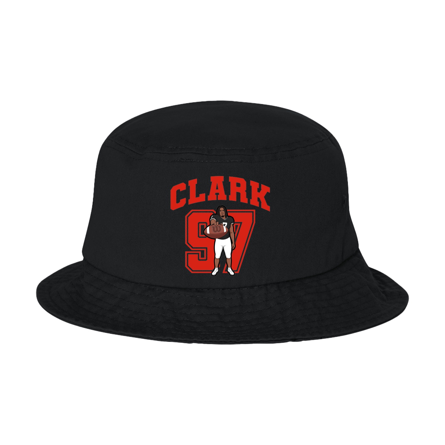 Bucket Cap — Number in Black