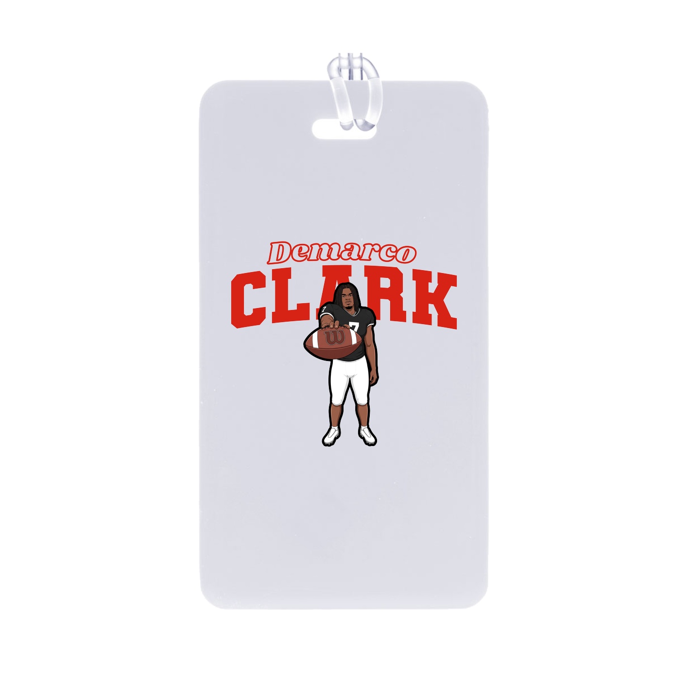 Bag Tag — Name Arch in Classic