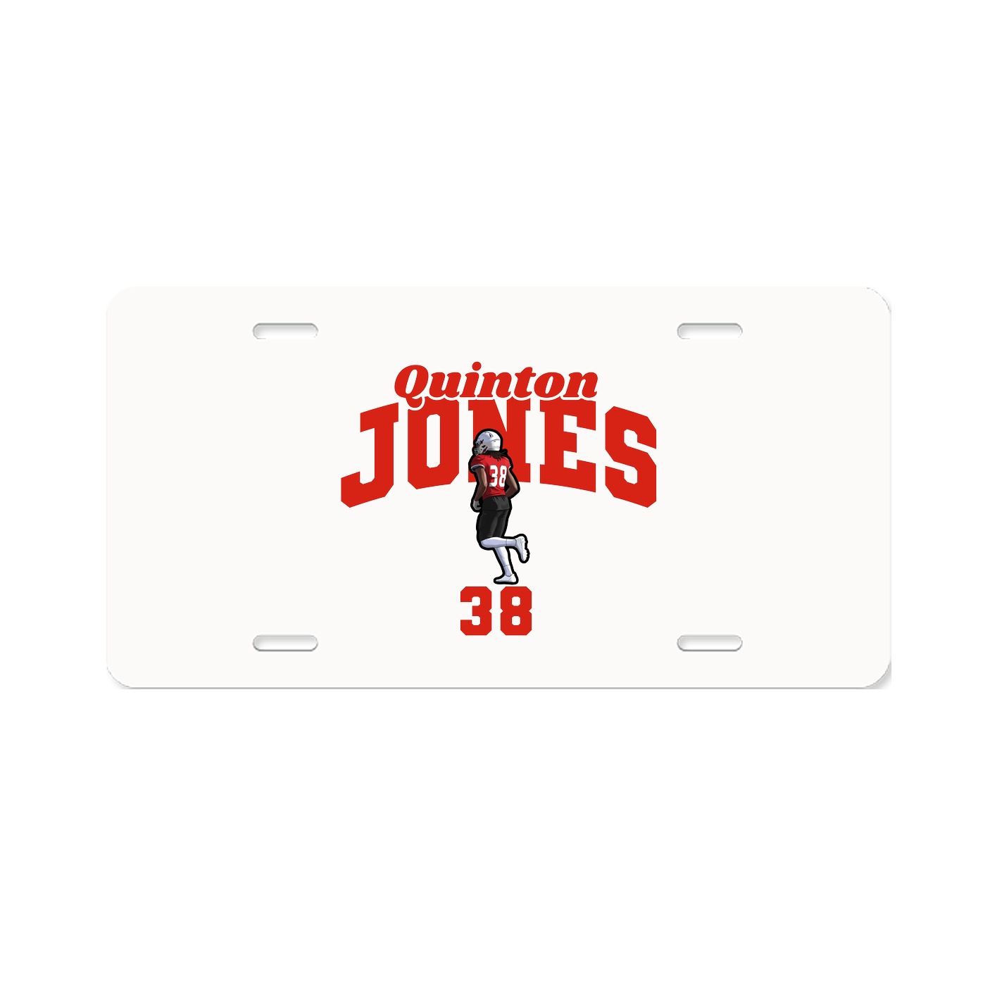 License Plate — Signature Arch in Classic