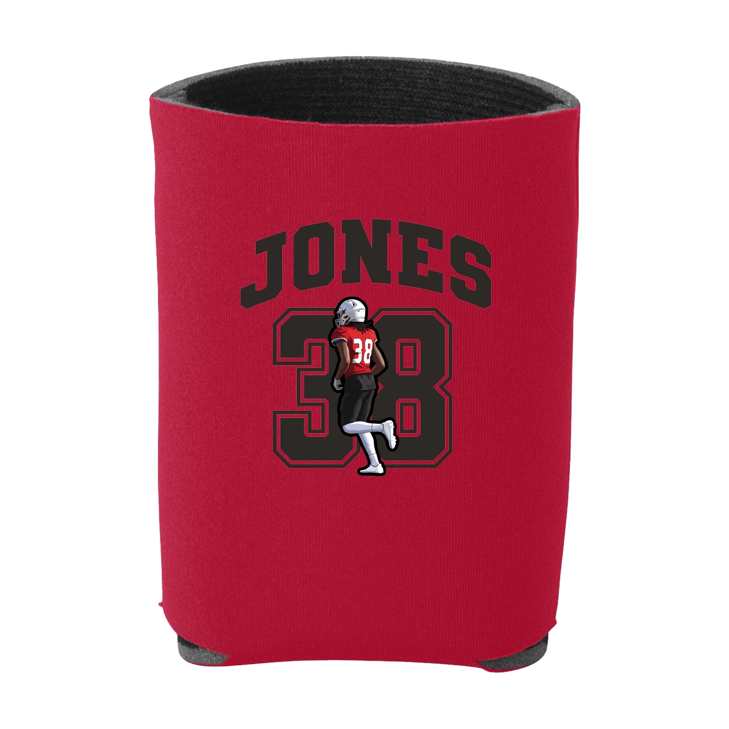 Can Holder — Number in Red