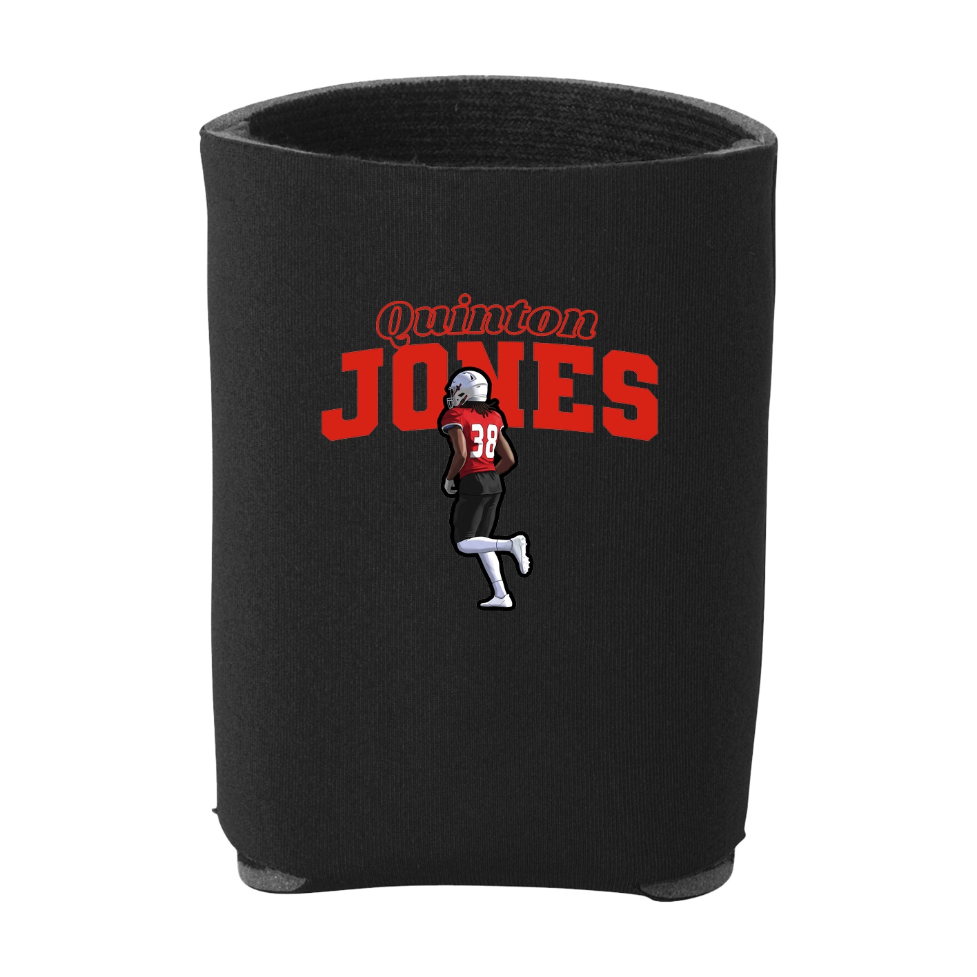 Can Holder — Name Arch in Black