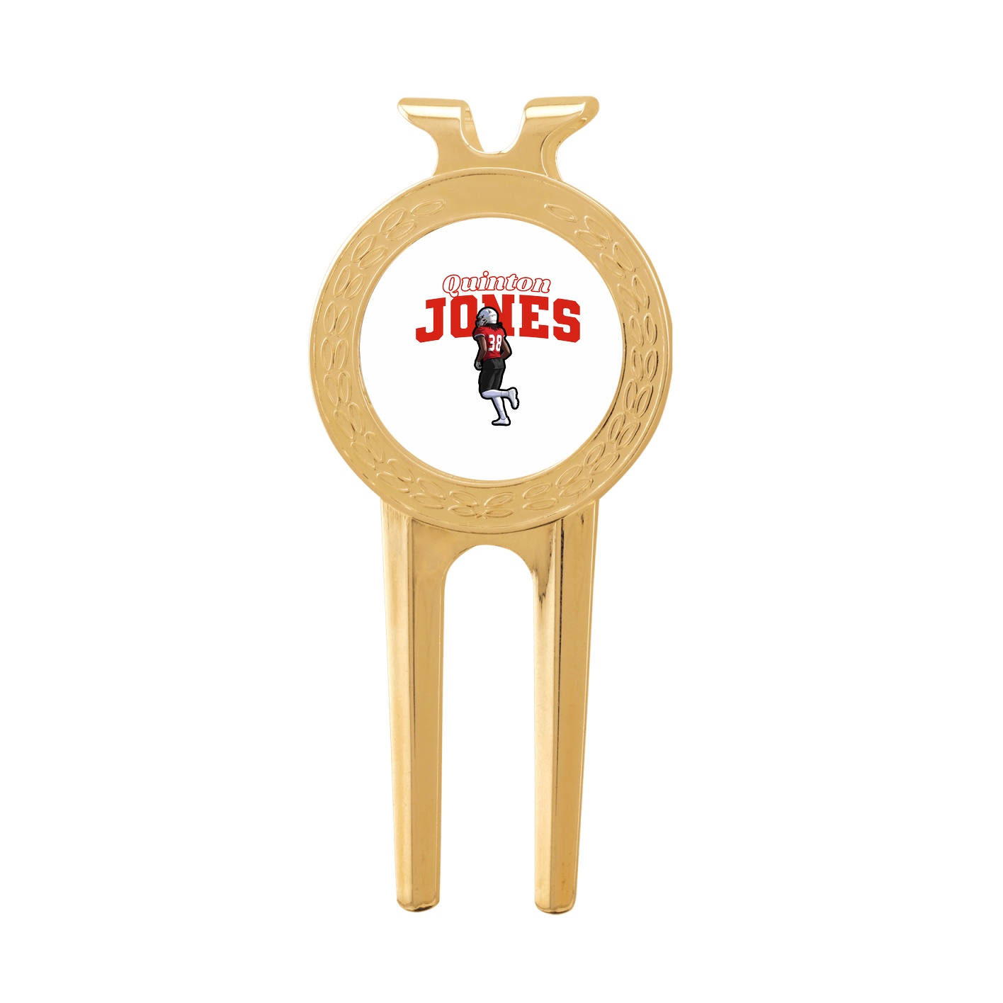 Divot Tool with Ball Marker — Name Arch in Classic
